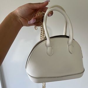 Mini White Purse